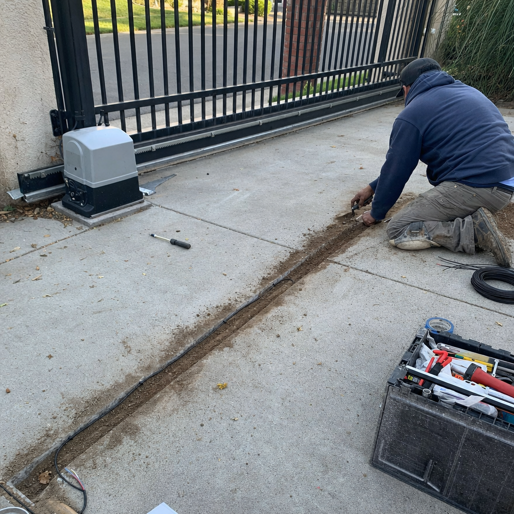 Gate Repair job in Ancho Cordova — photo 3