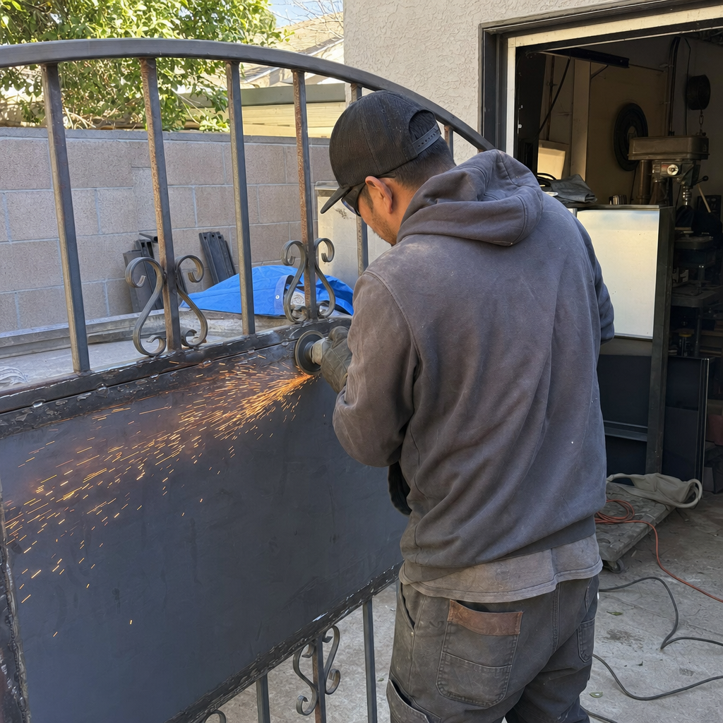 Gate parts and welding by a professional in Ancho Cordova, CA