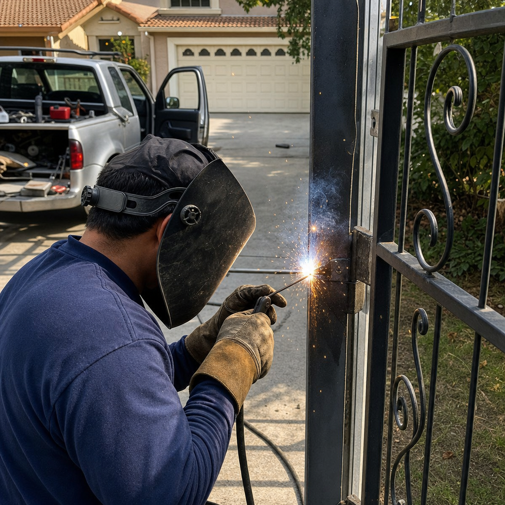 Gate Repair job in Ancho Cordova — photo 1